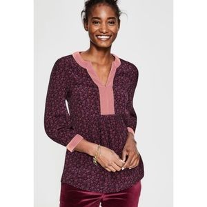 Boden Pink and Purple Blouse